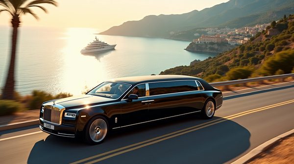 Découvrez l'excellence du transport haut de gamme avec kosy limousine sur la côte d'azur