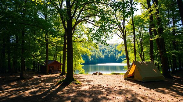Les essentiels du camping écologique : vacances en nature durable