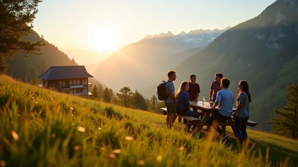 Un séminaire dans les Alpes pour renforcer la cohésion d'équipe