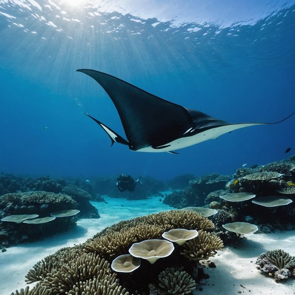 Où trouver les meilleures plages pour une plongée avec les raies manta aux Maldives : conseils et périodes ?